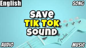The link to the video is automatically copied to your clipboard, so you can put it in your notes for later, share it with others, or paste it in kapwing's converter tool. How To Download Audio Song Ringtone Or Sound In Tik Tok English Youtube