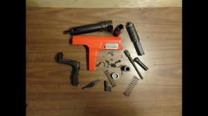This tool is great for small diy projects. Assembling A Hilti Dx 350 Ramset Cobra 27 Caliber 10 Shot Semi Automatic Tool Youtube