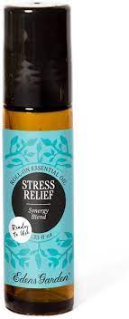 I am using lavender oil for release stress and i love it. Amazon Com Edens Garden Stress Relief Essential Oil Synergy Blend 100 Pure Therapeutic Grade Pre Diluted Ready To Use 10 Ml Roll On Health Personal Care