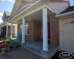 Aluminium (aluminum in american and canadian english) is a chemical element with the symbol al and atomic number 13. Square Fluted Aluminum Porch Post Or Wrap Products Fence All Ottawa On