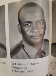 Mr. JW Harris is no longer walking with Mrs. Edna Grace. He passed away  late last night.