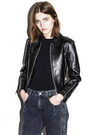 3 1 Phillip Lim Ruffle Hem Leather Jacket 897 Discount From 1 495 Jackets For Women Jackets Leather Jacket