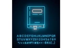 Personal Notebook Neon Light Icon In 2020 Light Icon Personalized Notebook Notepad Books
