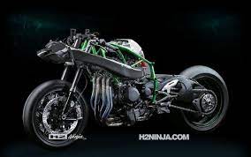 Amazing Itulah Gambaran Kata Yang Sekiranya Mampu Mewakili Sosok Sesungguhnya Kawasaki Ninja H2 Terbaru Ini Bahan Bodywor Kawasaki Ninja Balap F1 Mobil Balap