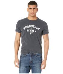 Shop retro brand black label plus get fashion tips from fp me stylists worldwide! The Original Retro Brand Cotton Black Label Vintage Woodstock Bethel New York Distressed Tee For Men Lyst