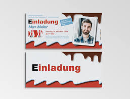Bist du nun vollkommen zufrieden, kannst du mit ruhigen gewissen das text einladung 50 geburtstag witzig kaufen. Einladung Einladungskarte Lustig Geburtstag Kinder Schokolade Wirmachendeinekarte