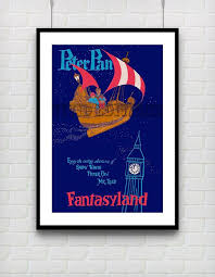 Vintage Disneyland Peter Pan Fantasyland By Vivideditions On Etsy Vintage Disneyland Fantasyland Disneyland