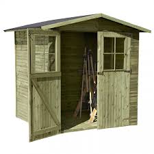 Gartenhaus / gerätehaus aus holz mit seitlichem vordach abmessungen 2,5 m x 3,0 m (4,0 m mit seitlichen vordach) schindeldach selbstabbau & selbstabholung preis verhandelbar ! Gartenhaus Berlin 180x145 Cm Aus Holz Gerateschuppen Mit Grosser Tur Spielturm Aus Holz Fur Den Garten Kaufen