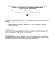 Esame di Stato di Abilitazione all'esercizio della Professione di ...