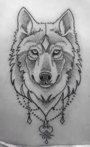 Ercan Ozkan Adli Kullanicinin Tato Panosundaki Pin Wolf Tattoo Design Geometrik Dovmeler Boyun Dovmeleri