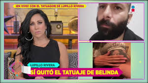Ahora, él comparte su vida amorosa con giselle soto, a quien puede ver a continuación, mientras que belinda sigue firme en su relación con christian nodal Belinda Lupillo Rivera Se Quito Tatuaje Con El Rostro De Cantante Christian Nodal Video Mexico Usa Eeuu Estados Unidos Nndc Mexico Depor