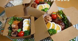 セリアのフードパックで デリ風ロコモコ丼弁当 レシピ 丼 お弁当 レシピ ロコモコ丼