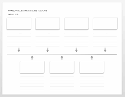 The template can easily be edited or updated in powerpoint, which creates visuals that are simple to present, share or print. Free Blank Timeline Templates Smartsheet