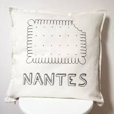 Cushion White Nantes Etsy Wall Art Nantes Fine Art Prints