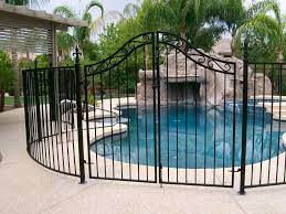 24 Above Ground Pool Fence Design You Must See Inspired Home Designs Fence Design Pool Fence Diy Pool Fence