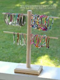 Hello guys, so this is a simple diy to help you keep your jewelry organized. Diy Jewelry Display Stand Happy Hour Projects