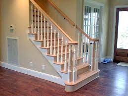 Oak Stairs With White Spindles Oak Stairs Timber Stair Stairs