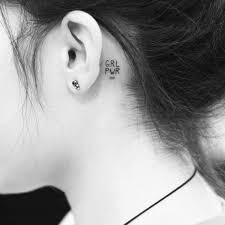 Although it has become popular over the past few years, many people still do not know what the image meaning is behind it. Initials Tattoo Behind Ear Novocom Top