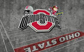 Football ball in center of football pitch. Free Ohio State Buckeye Football Desktop Wallpapers Wallpaper Cave
