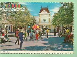 Old Astroworld Postcard Astroworld Memories Pinterest Houston History Historic Houston Astroworld Houston