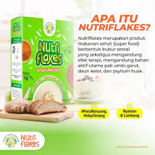 Makanan adalah salah satu hal yang perlu dan bahkan wajib kita perhatikan. Distributor Nutriflakes Sereal Umbi Garut