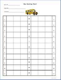 printable seating chart template word 1489