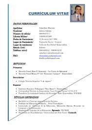 Os melhores modelos de curriculum você encontra conosco. 17 Fresh Formato De Curriculum Vitae Honduras
