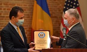 Born 25 may 1963) is a romanian engineer and politician who served as the prime minister of romania from november 2019 to december 2020. Ambassador Adrian Zuckerman At The Awarding Of Plaque To Former Prime Minister Ludovic Orban U S Embassy In Romania