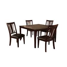 Although on the smaller side, this table has a simple design that complements any aesthetic and it's ideal for small dining rooms. 7pc Pattinson Simple Dining Table Set Espresso Homes Inside Out Target