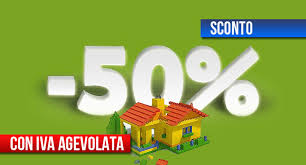 Iva agevolata 10% sui beni significativi e sui beni finiti. Sconto Del 50 Con Iva Agevolata Fisco 7