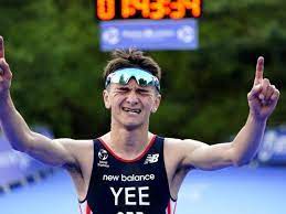 Yee, 23, had hoped to win gold at his olympic debut but he was pipped at the post in the final event by kristian blumenfelt. Alex Yee Brockley Triathlete Wins World Triathlon Event News Shopper