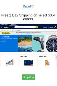 Free 2 Day Shipping On Select 35 Orders In 2020 Walmart Deals Walmart Coupon Walmart