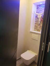 wc supendu avec niche wc suspendu idees pour la maison maison