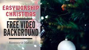 Partikel kepingan salju natal mengumpulkan. Up On The Housetop Assesoris Bola Natal Free Video Background Easyworship Christmas Youtube