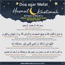 Doa supaya mendapat husnul khatimah. Ayang Utriza Yakin On Twitter Doa Wafat Husnul Khotimah Kematian Datang Kapan Saja Terlebih Di Tengah Wabah Covid 19 Ganas Ini Ini Doa Dr Imam Al Ghazali Agar Diwafatkan Dlm Keadaan Husnul Khotimah Jk