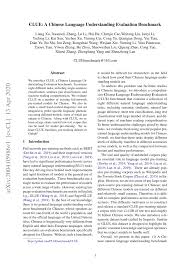 Ye chen xi is one of the main female protagonists in immortal swordsman in the reverse world. Pdf Clue A Chinese Language Understanding Evaluation Benchmark