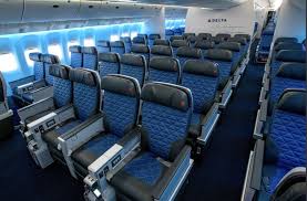 Delta S New Mileage Upgrade Option Delta Comfort Airline Interiors Delta Airlines