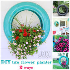 Image result for flowers on tires