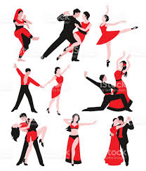 Couples Dancing Latin American Romantic Person And People Dance Man Couple Dancing People Dancing Ballroom Dancing