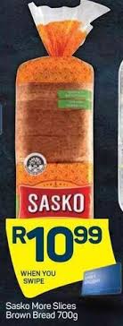 Nutriseed nu me low carb baking bread mixture: Sasko More Slices Brown Bread 700g Offer At Pick N Pay