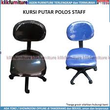 Tanpa gelisah, kerja semakin produktif. Kursi Kantor Kursi Putar Polos Kecil Staff Shopee Indonesia