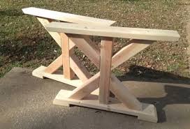 Trestle Table Legs Google Search Derevyannye Stoly Derevyannyj Stol Proekty Svoimi Rukami