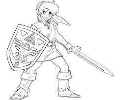 Right now, i advise link and zelda coloring pages for you, this content is similar with space aliens coloring pages. Link Coloring Page Free Coloring Library