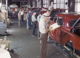 Nascar has grown with the series from the small organization formed on the sands of daytona beach to a thriving sport. Image Assembly Line And Workers At The Studebaker Automobile Manufacturing Plant In South Bend Ind 1946 C Bernard Hof Studebaker South Bend Assembly Line