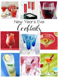 New Years Eve Cocktails New Year S Eve Cocktails Holiday Drinks New Years Eve