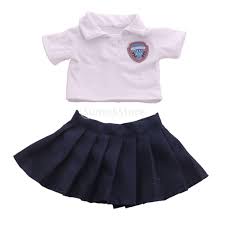 Baby Dolls Outfit Set American Doll School Uniform Diy Clothes Accessories For 18 Inch Newborn Dolls Dress Up Baby Girl Gifts Dolls Accessories Aliexpress