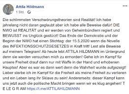 Explore @attila_hildmann twitter profile and download videos and photos ich kam, kämpfte und siegte! Pm Cheung On Twitter Der Vegane Koch Und Buchautor Attila Hildmann Ist Der Nachste Prominente Der Wirre Theorien Zum Coronavirus Verbreitet Auf Seiner Facebookseite Verkundete Hildmann Ab Sofort Im Untergrund Leben