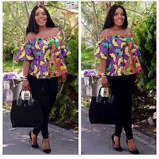 Africain Casse Lepaule Haut Africaine Haut Chemisier X2f Ankara African Fashion Designers African Fashion Ankara Tops