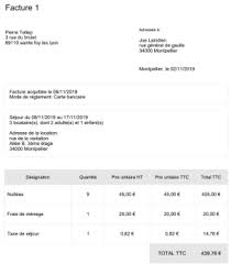 Le bail (ou contrat de location) recense les droits et les obligations du propriétaire et du locataire. Facture De Location Saisonniere Modele Gratuit Blinde Et 19 Astuces