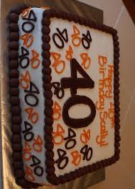 Men 40th Birthday Cake Ideas For Husband 40th Birthday Cakes For Men More Birthday Sheet Cakes